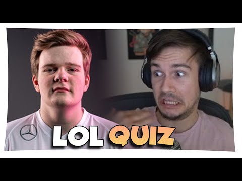 Der erste LEC Spieler im Kreuzfeuer! LoL Quiz mit JENAX