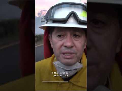 Residents help battle forest fires threatening homes in Ecuadorian capital | #AJ Shorts