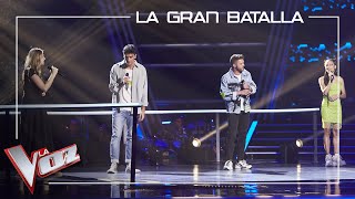 Carlos, Karina, Alice y Miguel cantan &#39;Almost is never enough&#39; | La Gran Batalla | La Voz 2021