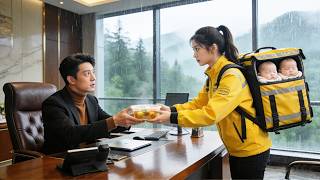 CEO يلتقي فتاة توصيل حامل—جدته تعلنها زوجة حفيدها فيتزوجها فورًا!