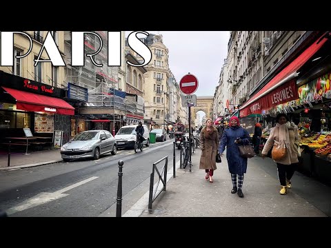🇫🇷[PARIS]  WALK IN PARIS "GARE DU NORD" (EDITED VERSION) 27/JANUARY/2023