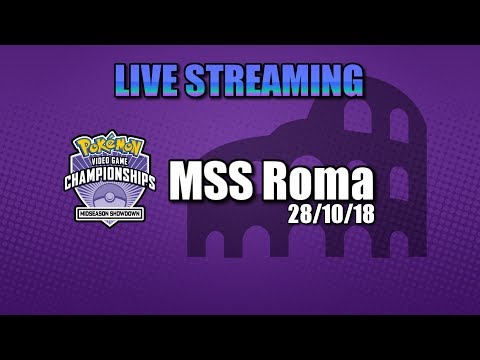Live STREAMING VGC19 MSS Roma SWISS + TOPCUT [28/10/2018]