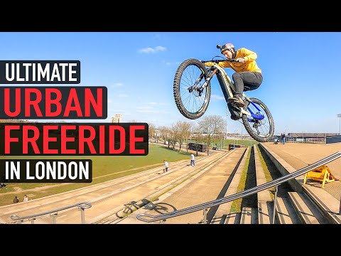 ULTIMATE URBAN FREE RIDE MTB IN LONDON!!