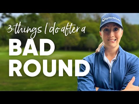 3 Things I Do To Recover After a Bad Round Of Golf