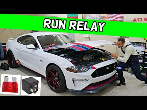 FORD MUSTANG RUN RELAY LOCATION, FORD MUSTANG DOES NOT START 2015 2016 2017 2018 2019 2020 2021 2022
