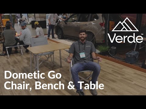 Dometic Go Furniture - Table, Bench & Chair