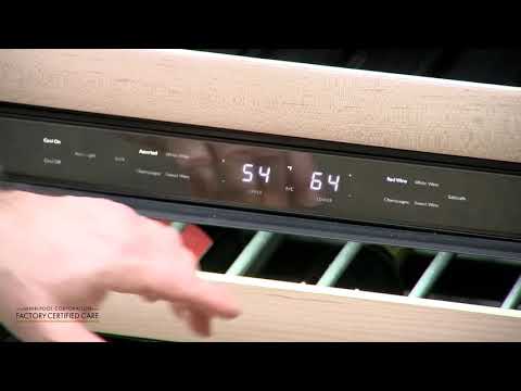 How to Set Wine Cooler Temperature (Standard & Dual Zone)