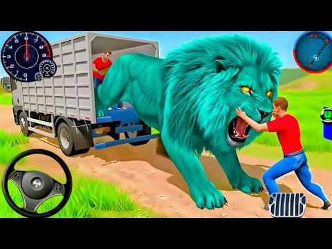 Animal Cargo Truck Driving Game 3D - Animal Transport Cargo Truck 2024 - Android Gameplay