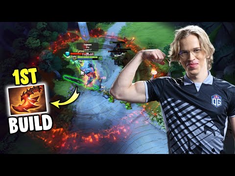 Topson TINY First Build "OVERWHELMING BLINK" - Roaming Whole Game DOTA 2