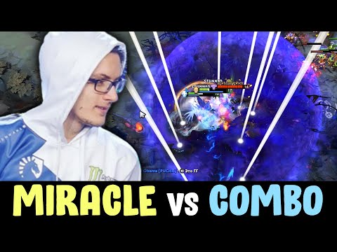 Miracle DESTROYING Mid Invoker — Hard Game vs Cataclysm Chrono COMBO