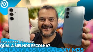 Galaxy A35 VS Galaxy M35 | Qual A MELHOR ESCOLHA? Comparativo
