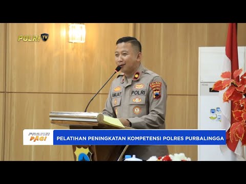 SATBINMAS POLRES PURBALINGGA GELAR PELATIHAN PENINGKATAN KEMAMPUAN PERSONEL