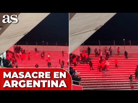 Masacre en ARGENTINA: Cancelado el INDEPENDIENTE vs UNIVERSIDAD DE CHILE por una GRAVE PELEA