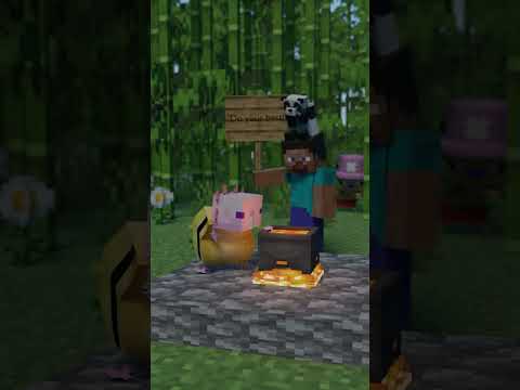 🤪Insane Minecraft Kids! 😱【Axolotl Animation】