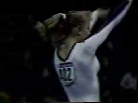 Melissa Marlowe - 1988 Olympics Team Compulsories - Floor Exercise