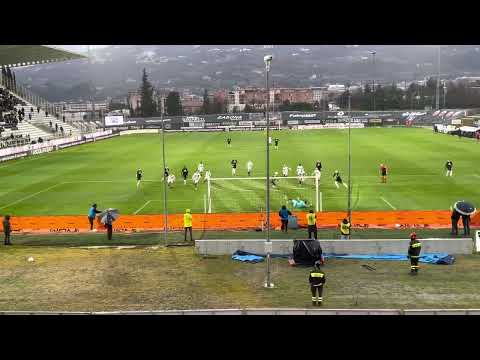 Gol del 2-1 Maistro,Ascoli-Crotone 27-02-2022