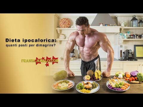 How many meals on a low-calorie diet?