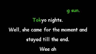 Tokyo Nights Bee Gees Karaoke
