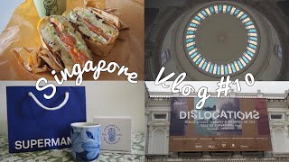 【Singapore Vlog #10】National Museumで日本軍占領下のシンガポールの歴史を学ぶ / シンガポールの大学でランチ / シンガポール×有田焼のお土産を購入