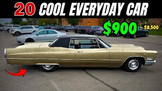 20 Affordable Cool Classics! ($900–$8,500)