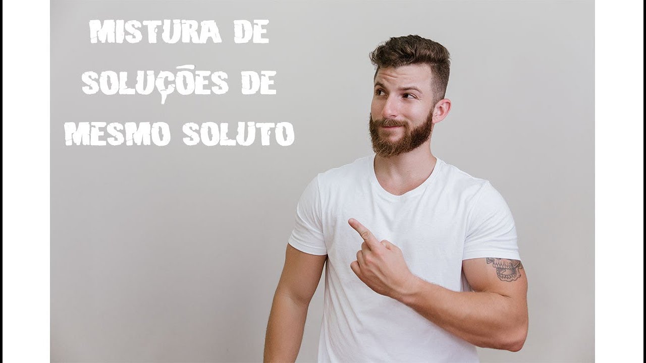 Mistura de soluções que não reagem