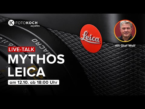 LIVE-Talk: Mythos Leica - mit Olaf Wolf | #leica #live