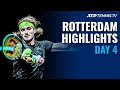 Tsitsipas vs Hurkacz; Goffin, Bublik, Paul & Coric in Action | Rotterdam 2021 Highlights Day 4