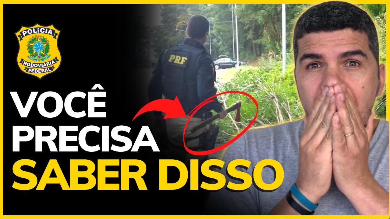 O QUE NÃO TE CONTAM SOBRE SER PRF