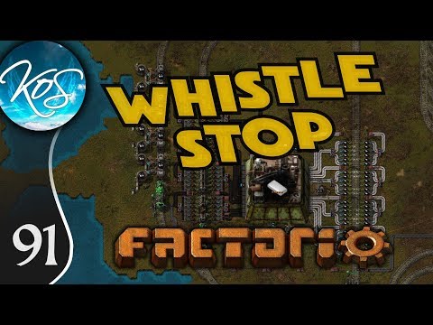 Whistle Stop Factorio Ep 91: HATCHING A CRAZY PLAN - Mod Spotlight, Let's Play, Gameplay