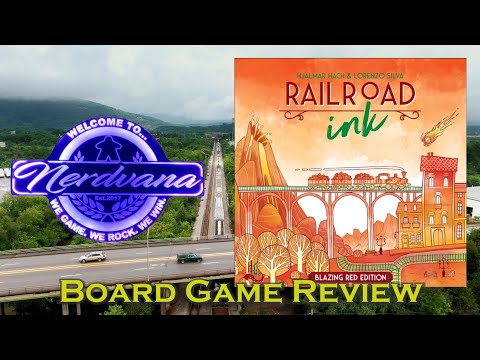 Railroad Ink: Blazing Red Edition - Legends of Nerdvana Review