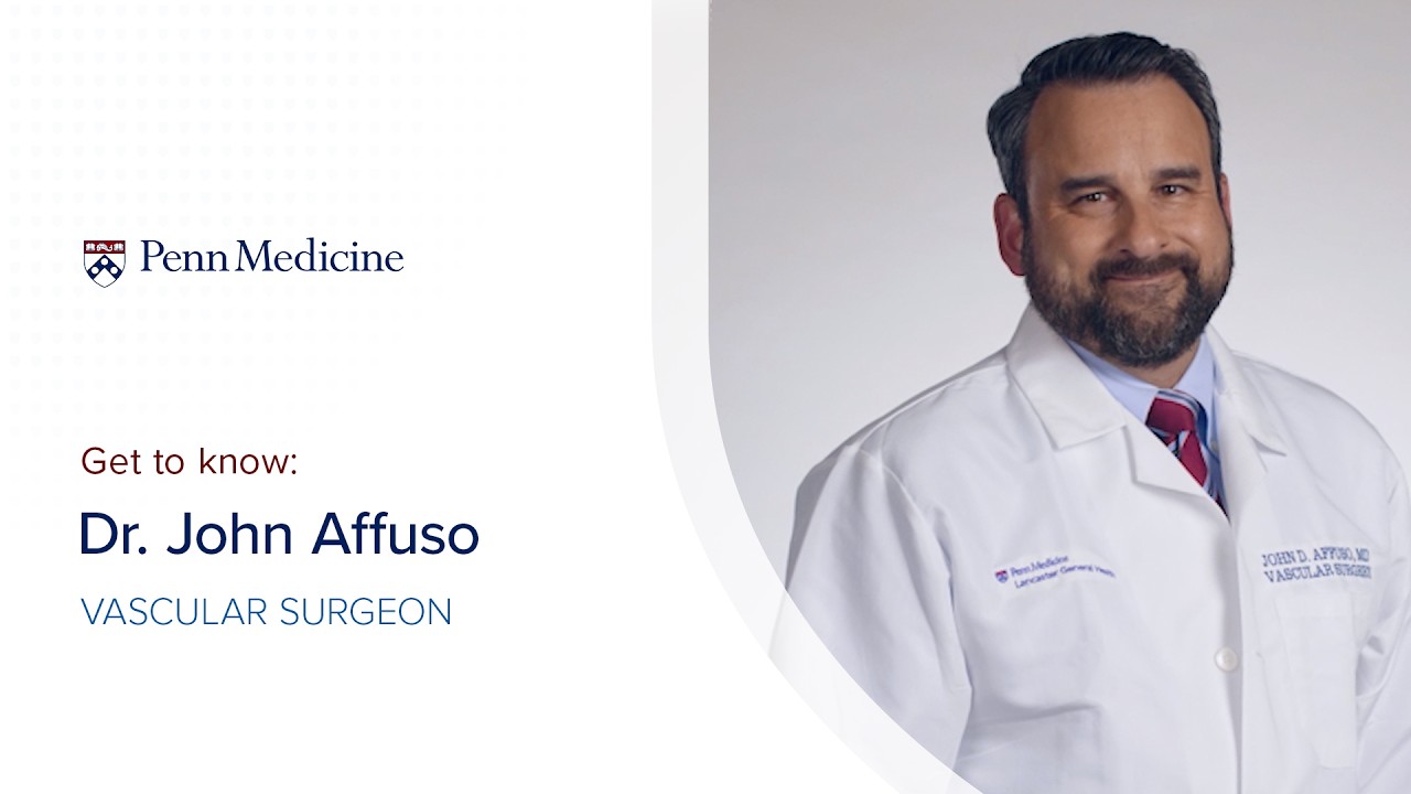 Watch video featuring John D. Affuso, MD, FACS on YouTube