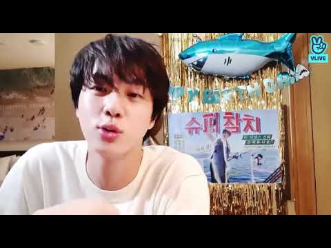 BTS Jin mentioned Bumzu and SEVENTEEN on his recent VLIVE