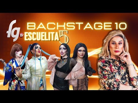 BACKSTAGE 10 ESCUELITA 5 - CANAL FARANDULA GAY