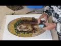 How an artistic mosaic is made-Realizzazione di un mosaico artistico