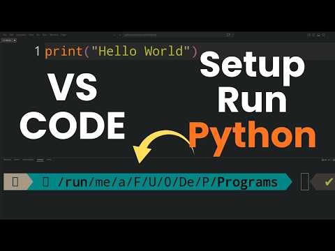 How To Run Python Programs In Vs Code Beginner Guide Install Python Vs Code On Windows 11