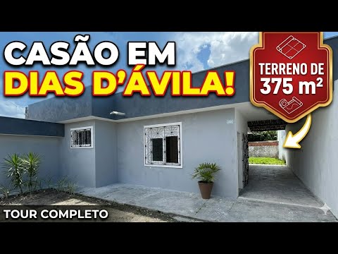Casa numa localização excelente à venda em Nova Dias d’Ávila na Bahia