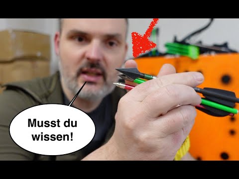 Alles über Pistolen-Armbrust-Bolzen ?