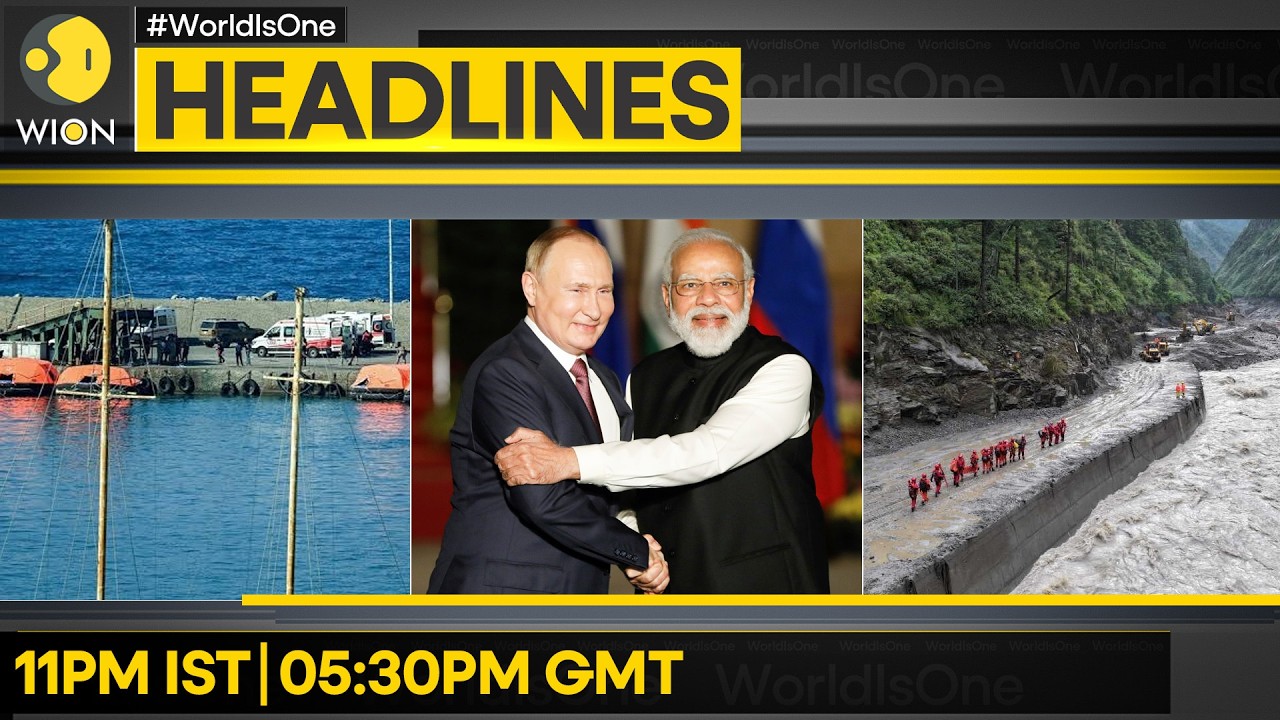 PM Modi in Bishkek | Modi-Putin Meet | Nepal Floods | Maduro & Cyprus Ferry Tragedy
