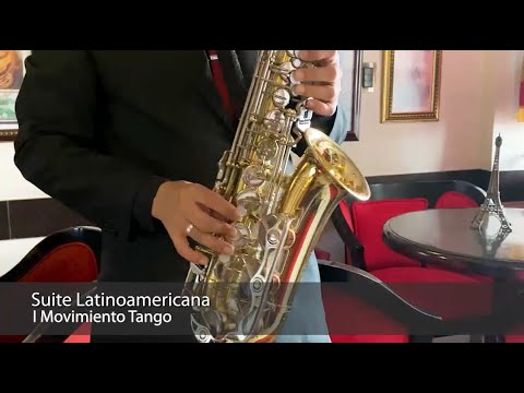 Suite Latinoamericana I Movimiento Tango-(Maia Darme Harp-Carlos Parada Sax)