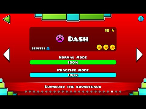 Geometry Dash 2.2 – “Dash” 100% Complete [All Coins]