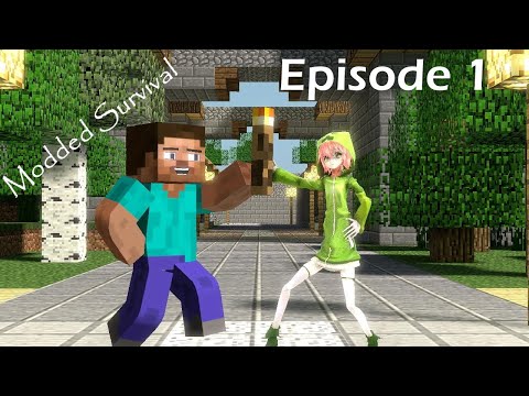 [Minecraft] Ultra Modded Survival - Ep. 1 w/ BigAusty