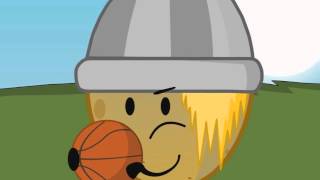 Potato Throws A Basketball.