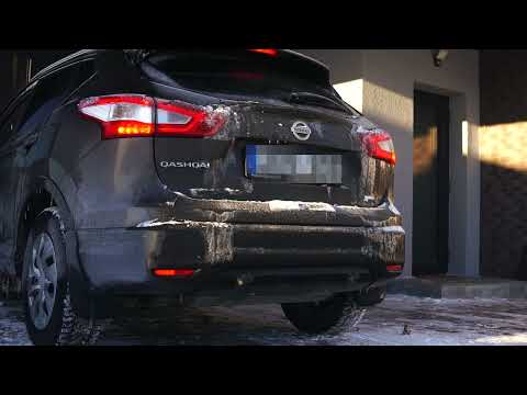 Nissan Qashqai 1.6dCi Cold Start -19°C