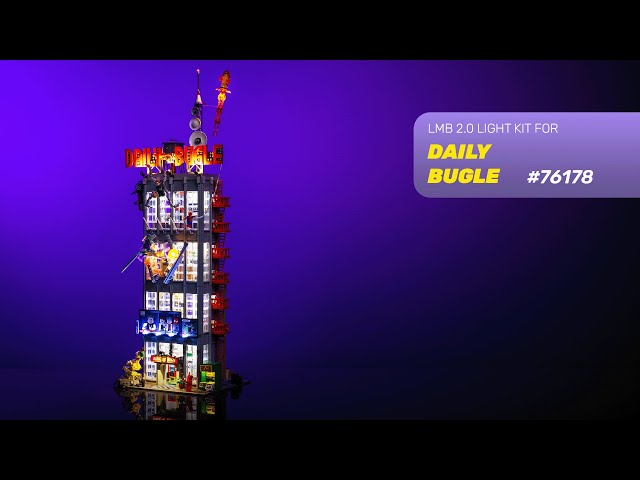 Video Teaser für LIGHT MY BRICKS - Daily Bugle 76178