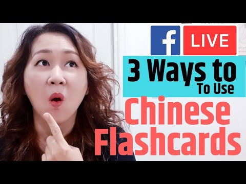 3 WAYS TO USE THE CHINESE FLASHCARDS