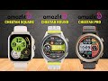 Amazfit Cheetah Square VS Amazfit Cheetah Round VS Amazfit Cheetah Pro Full Comparison