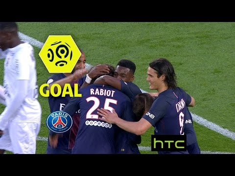 Goal Adrien RABIOT (13') / Paris Saint-Germain - SM Caen (1-1)/ 2016-17