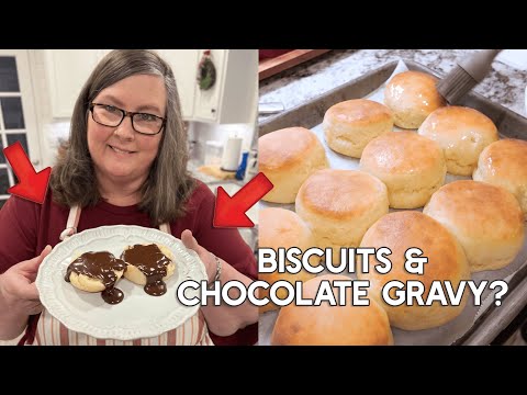 Southern Angel Biscuits and Chocolate Gravy - Start A New Tradition?