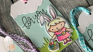 PPP Easter Friends Tags | Copics | AmyR 2017 Easter Card Series #5