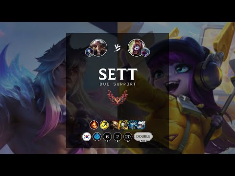 Sett Support vs Lulu - KR Grandmaster Patch 12.20